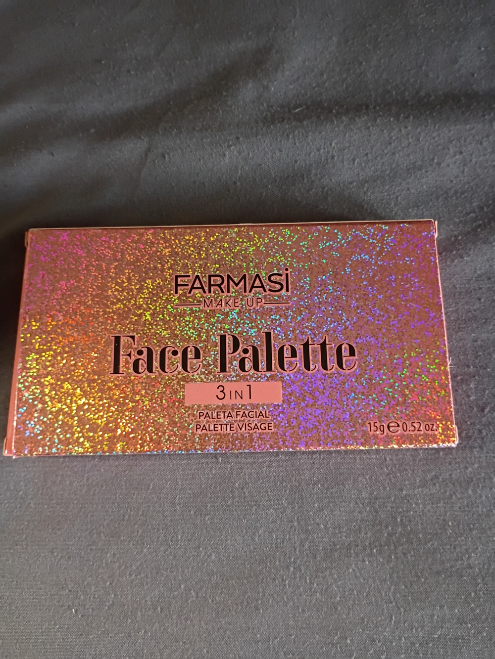 Farmasi 3-in-1 Face Palette - Pink Holographic
